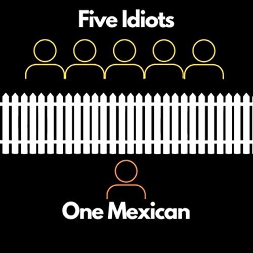 Couverture de Five Idiots and One Mexican