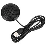 Micrófono de Condensador, Micrófono USB con Captación de Sonido de Gran Escala para Cantar en Juegos de Conferencias por Computadora