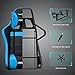 IWMH Silla Gaming, Silla Gaming Ergonómica Silla Gamer con Reposapiés Racing Silla...