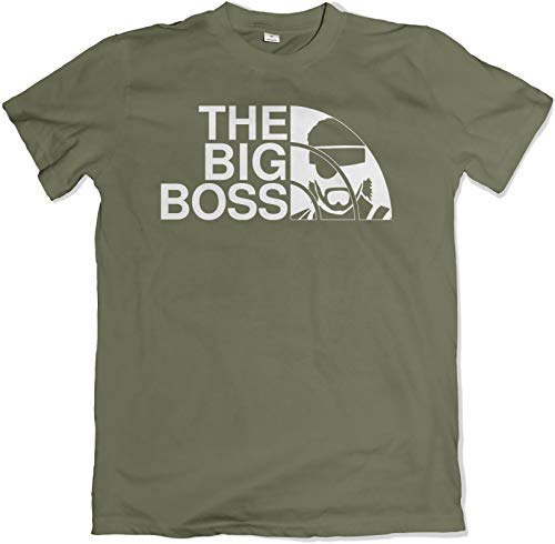 Teamzad The Big Boss Solid Parody Gamer Gear T Shirt