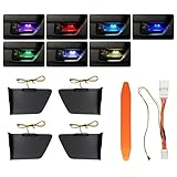 UltraEra LED Light Inner Door Bowl Handle Armrest Light for Toyota Tacoma Gen4 2024 2025 2026 & 4Runner 2025 2026 Mood Lighting Decorative Interior Lamp 4PCS (Not Fit 2025 4Runner | Tacoma Limited)