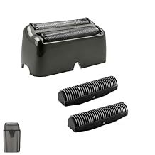 Replacement Head Compatible With Babyliss Pro Uv Double Foil Shaver Precision Double Foil & Blade For Babyliss Uv Foil Fxlfs2 Shaver, Hypoallergenic Titanium Foil For A Close, Irritation-Free Shave