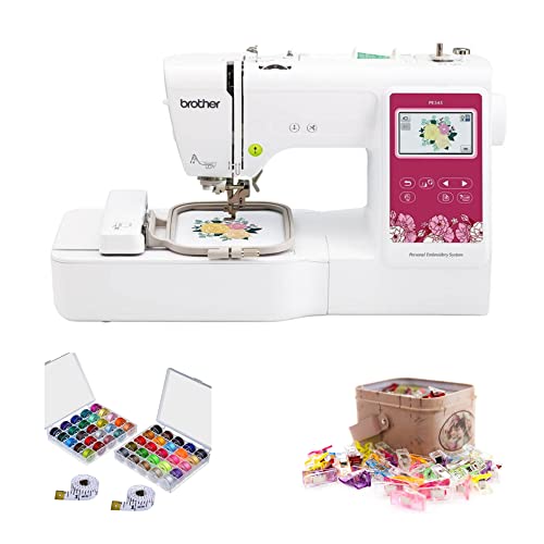 Brother PE545 Embroidery Machine with Sewing Bundle