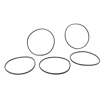 FSFY 5 Pcs Derby Cover O Rings for Harley for Sportster 883 1200 1994-2017 | Motorcycle Rubber Anti-Aging Clutch Cover O Rings, Replace Part Number 25463-94A