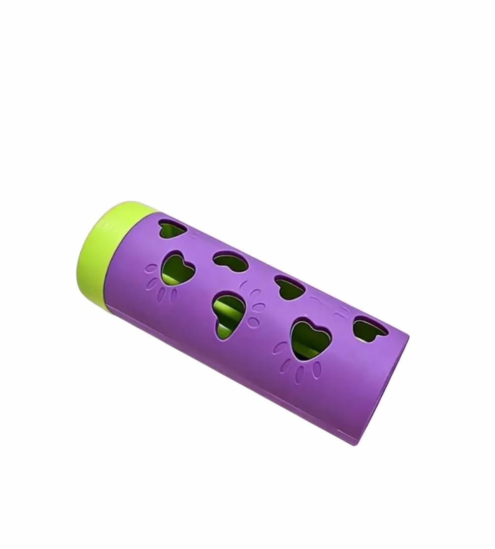 Tube pour animaux domestiques en plastique violet idéal pour les jeux au salon