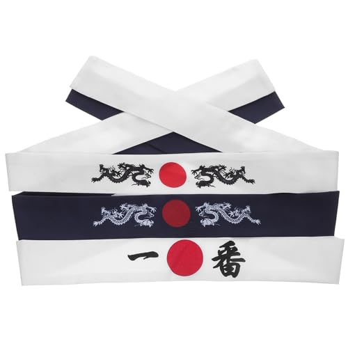 Diademas japonesas absorbentes que previenen el sudor con tejido transpirable lavable