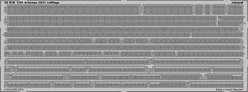 Eduard Photoetch 1:350 - USS Arizona 1941 Railings (Hobbyboss) Photoetch 1:350 - USS Arizona 1941 Railings (Hobbyboss) (EDP53078