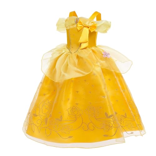 Vestido Princesa para Niñas BanKids Belle 3-10 años miniatura 3