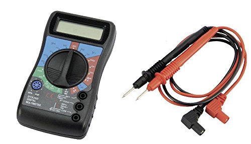 Preisvergleich Produktbild DIGITALER MULTIMETER M. T ASCHE INKL. 9V 6F22 BATTE