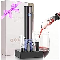 Red Electric Wine Decanter With One-Touch Pouring, Wine Aerator - View #8