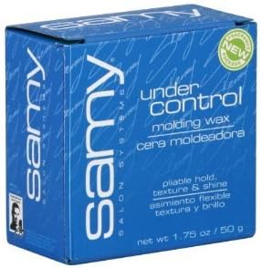 Samy Salon System Under Control Molding Hair Wax - 2 Pack