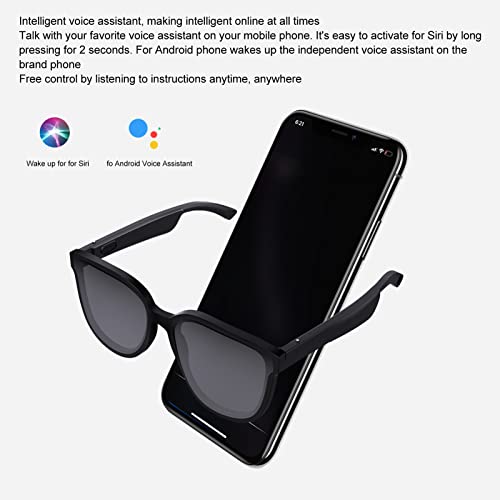 Qiilu Mini Camera For Smart Sunglasses Bluetooth With Dual Speakers Wireless Stereo O Glasses For Cycling Sports #TOP4