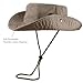 Gelante 100% Cotton Stone-Washed Adjustable Bucket Safari Boonie Sun Hats.1910-1PC Khaki S/M