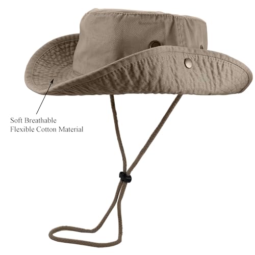 Sombrero Safari Ajustable Tipo Bucket de Algodón Stone-Washed miniatura 4