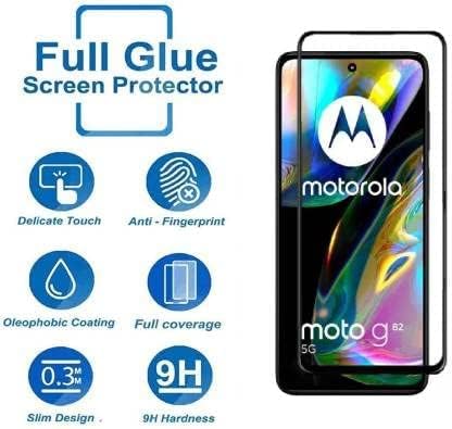 Image of DD SON Premium HD+ Tempered Glass Screen Protector Guard Compatible For Motorola Moto G84 5G | G52 4G | G82 5G | Edge 30 5G | Edge to Edge Coverage With Easy installation kit for Smartphone