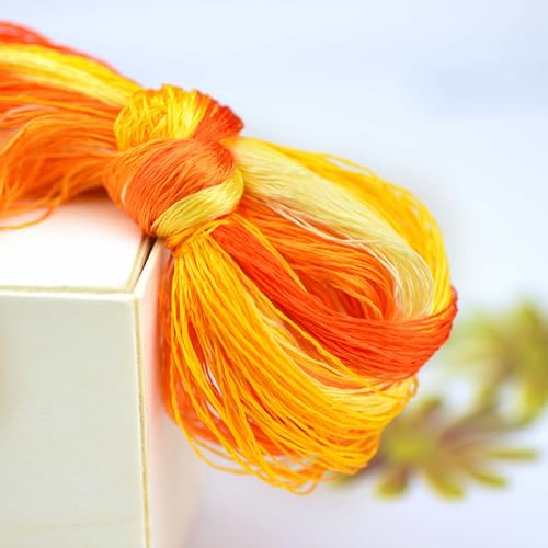 Image of Mulberry Silk Floss Embroidery Thread Floss-Cross Stitch Threads China Silk Woven Jewelry Threads DIY Sewing Kits (08)