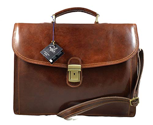Sac à main en cuir bandoulière mixte pour le travail et le quotidien