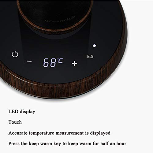 CJSWT Schwanenhals Electric Pour-Over-Wasserkocher, Temperaturvariabler Wasserkocher für Kaffee Tee Brewing, 0.9L… – Bild 3