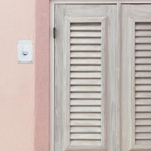 Housoutil Capa De Chuva De Campainha De Plástico Capa De Campainha De Acrílico Protetor De Água Camp