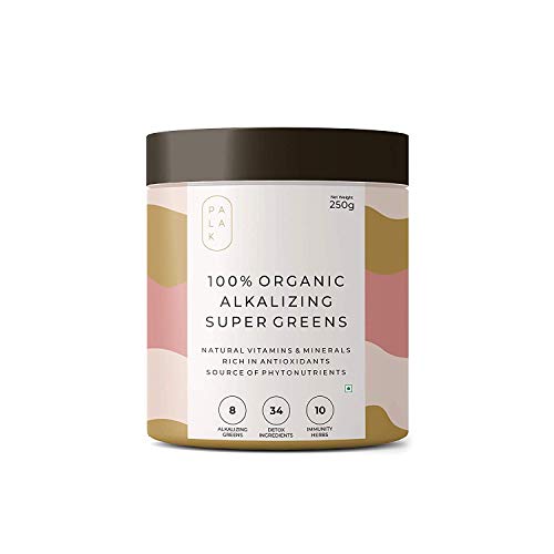 Palak Notes 100% Organic Alkalizing Super Greens | Natural Vitamins and Minerals | Rich in Antioxidants | Source of Phytonutrients | 250 grams(Makes 50 glasses) Palak Notes 100% Organic Alkalizing Super Greens | Natural Vitamins and Minerals | Rich in Antioxidants | Source of Phytonutrients | 250 grams(Makes 50 glasses)