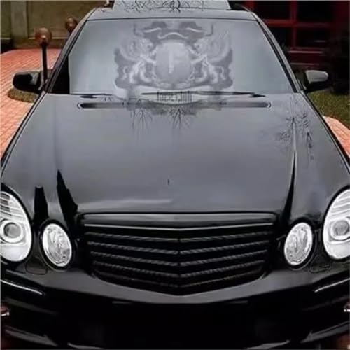 Grille de pare-chocs avant compatible Classe E W211 E200 E280 E350 calandre noir - 4
