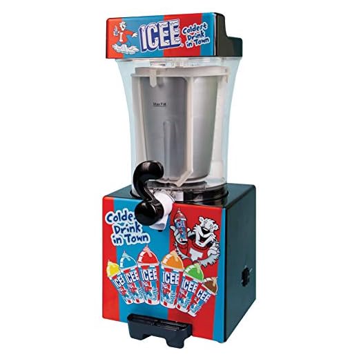 iscream Genuine ICEE Brand Counter-Top Sized ICEE at Home Slushie Maker