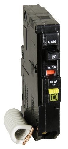 Square D - QO120GFICP QO Qwik-Gard 20 Amp Single-Pole GFCI Circuit Breaker #1