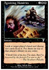 Magic: the Gathering - Agonizing Memories - Seventh Edition