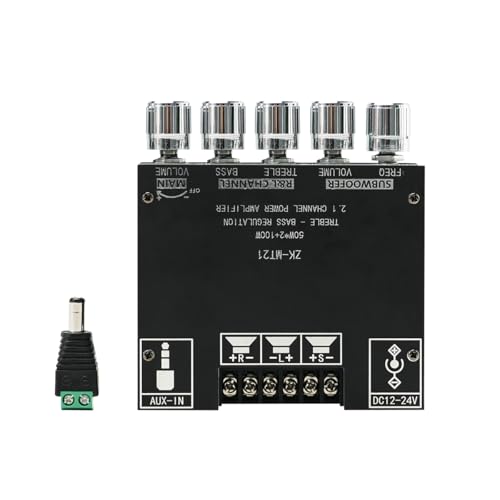 JR-MT21 2.1 Bluetooth 5.0 Audio Amplifier Board 50W+100W