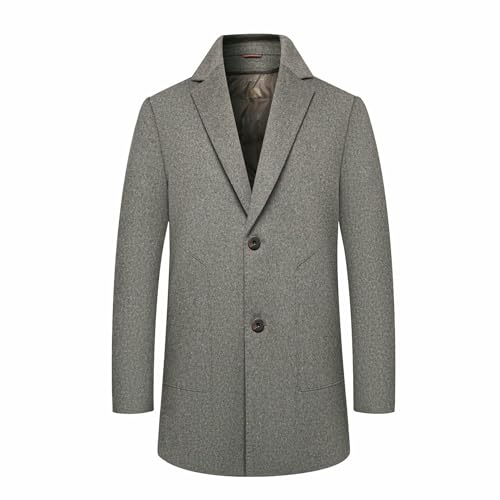 Veste chaude coréenne homme coupe ajustée et tissu isolant casual - 7