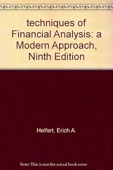 Paperback techniques of Financial Analysis: a Modern Approach, Ninth Edition Book