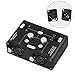 Douk Audio 2 Way XLR Balanced Stereo Audio Switcher Passive A/B Mini Switch Box Mixer Sound Splitter (KN102, 2-IN-1-OUT)