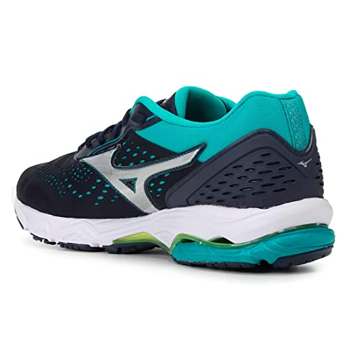 Tênis Mizuno Mirai 3, Masculino, Marinho/Verde, 39