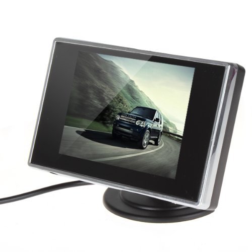 BW Écran LCD couleur de caméra de recul et 3,5 pouces