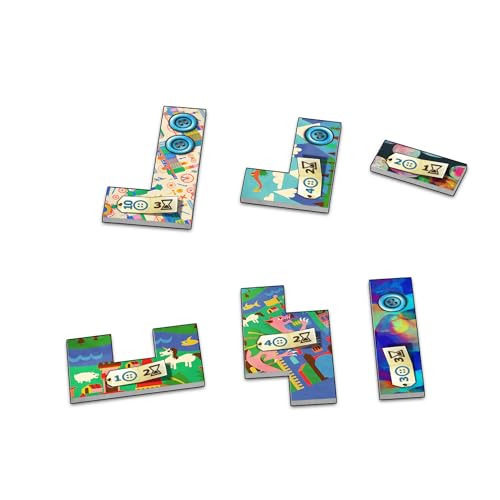 Patchwork Revised Edition juego de mesa estrategia para 2 jugadores miniatura 4