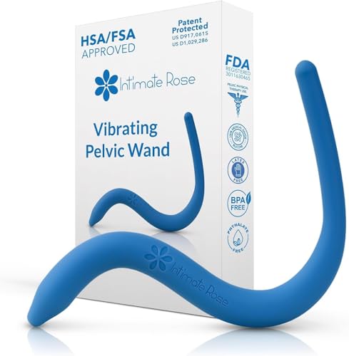 IntimateRose Vibrating Pelvic Wand for Pelvic Muscle...
