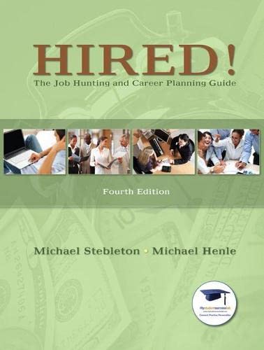 Hired! The Job Hunting And Career Planning Guide #TOP10