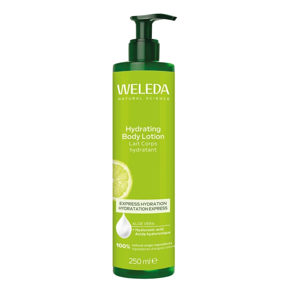 Weleda Hydrating Body Lotion Citrus Hyaluronic Acid Vegan 250 ml