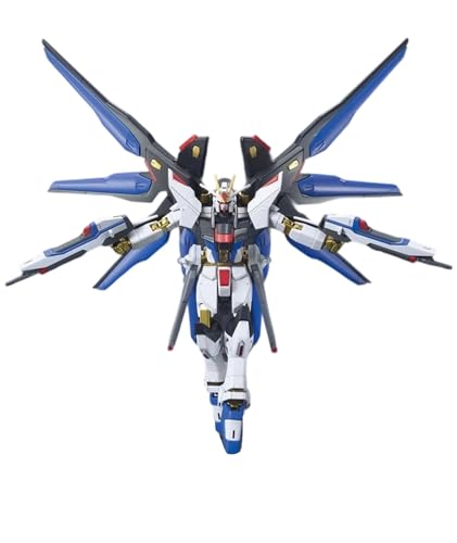 Image of GODSDWARES Action Figures, Model Kit, Mechanical Armor Model Kit, 1 /100 Scale Strike Freedom Anime Collectible Plastic M-odel Building Set for Home Display and Gifting