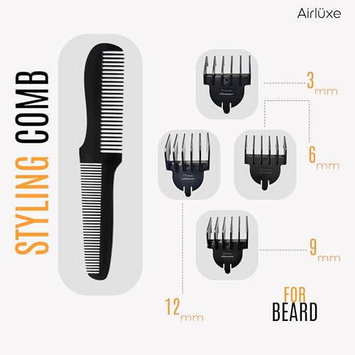 Image of All in One Trimmer for men - Beard, Body, Hair, Nose & Ear | Full Body | Electric Shaver | Suitable for private parts | IPX7 Waterproof | 90 Min Runtime | Magnetic Blades | 1 Year Warranty | Full Chrome Body