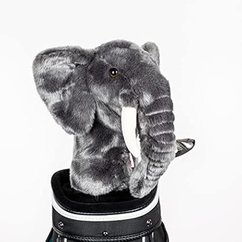 Daphne's Novely Headcover - Elephant ,Grey,460cc Cover
