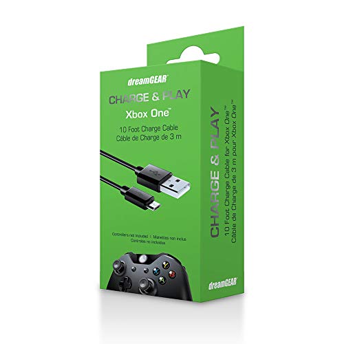 Dreamgear Dgxb1-6607 Cabo Usb Com 3 Metros Para Controles Xbox One, Dreamgear, Preto - Android