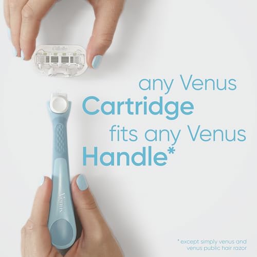 Gillette Venus Extra Smooth 4 count, plus Gillette Venus Extra Smooth Sensitive 2 count, 5-Bladed Women's Razor Blade Refills - image 7