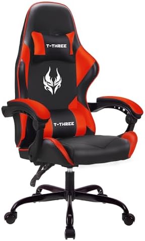 T-THREE. High Back Ergonomic Computer Chair, Gaming Chair, Office...