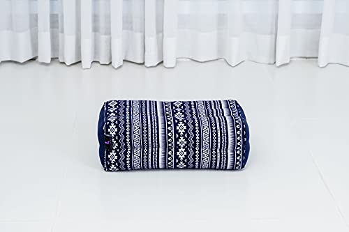 Image of Leewadee Yoga Block - Floor Cushion for Yoga Practice, Meditation Seat Cushion for Workouts Filled with Kapok
