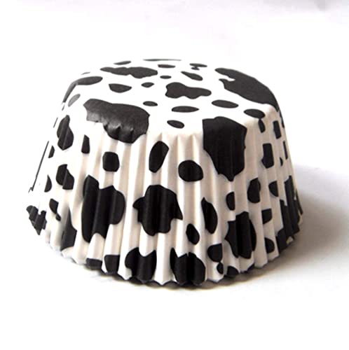 Cow Animal Paper Muffin Cupcake Liners case Birthday Baking Cups Holders 100 pcsStandard Size 2x125inch