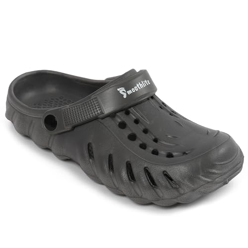 Image of Men's Classic Casual Clogs /Sandals with Adjustable Back Strap for Adult | Comfortable & Light Weight | Stylish & Anti-Skid | Waterproof & Daily Mules for Gents & Boys