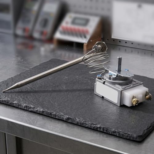 Valve en oxyde de chrome argenté pour thermostat de friteuse