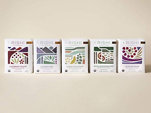 Rishi Tea 0741391973862 English Breakfast Tea - Organic Sachet Tea Bags, Energizing & Caffeinated Pure Black Tea thumb #3