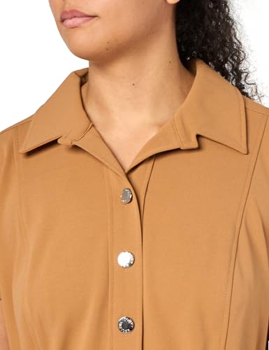 Image of Tommy Hilfiger Women's Scuba Midi Tie Waist Dress
